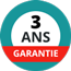 Garantie 3 ans Garantie 3 ans